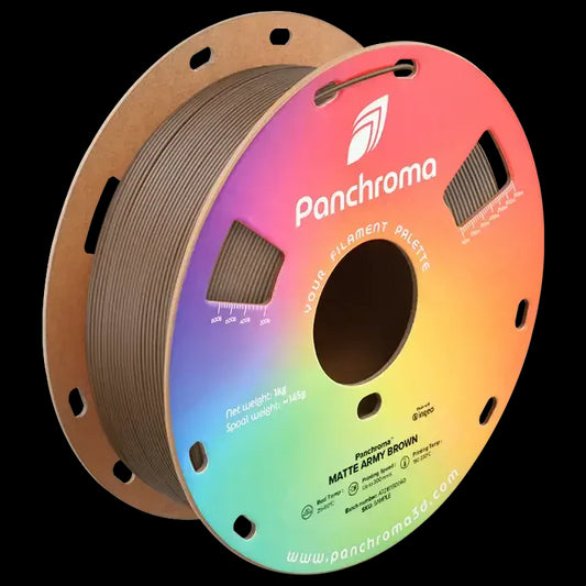 Polymaker Panchroma Matte PLA Filament Askeri Kahverengi