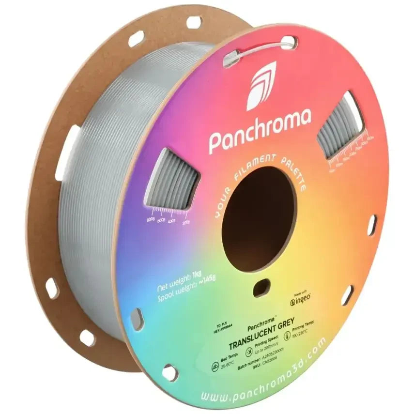 Polymaker Panchroma Transparan PLA Filament Gri