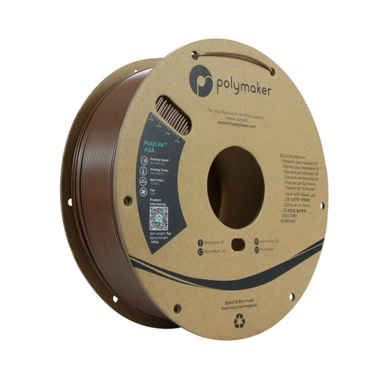 Polymaker PolyLite ASA Filament Askeri Kahverengi
