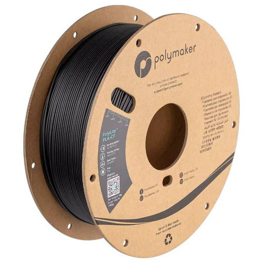 Polymaker PolyLite PLA-CF Filament Siyah