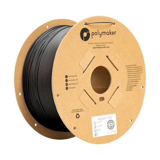 Polymaker PolyTerra Matte PLA Filament Kömür Siyah - 3kg