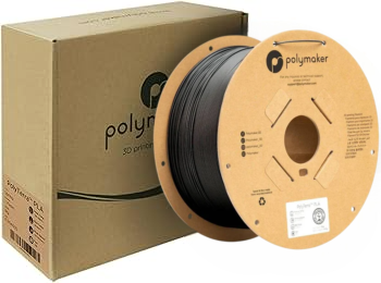 Polymaker PolyTerra Matte PLA Filament Kömür Siyah - 3kg